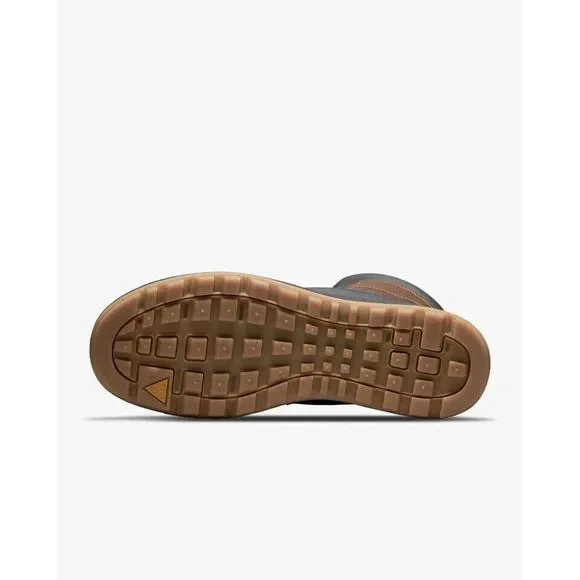 Nike ACG Woodside II 525393-770 Men's Gold Leaf Anthracite Leather Shoes WOO174 - Picture 6 of 10